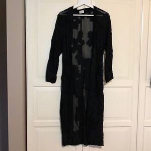 Wilfred durante jacket long jacquard kimono